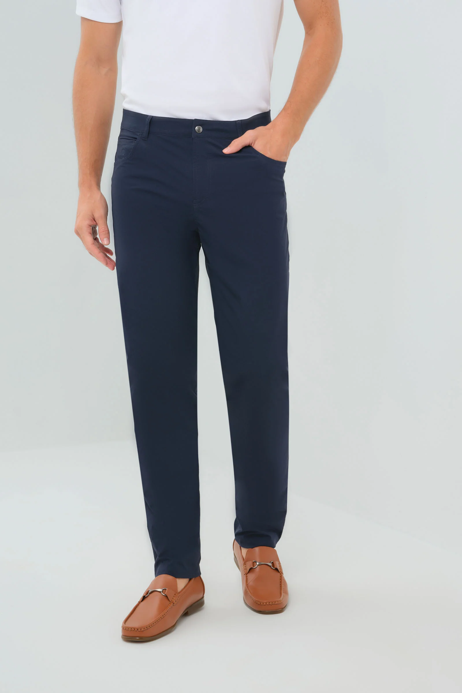 Alessio Five Pocket Jean Style Pant - Image 8