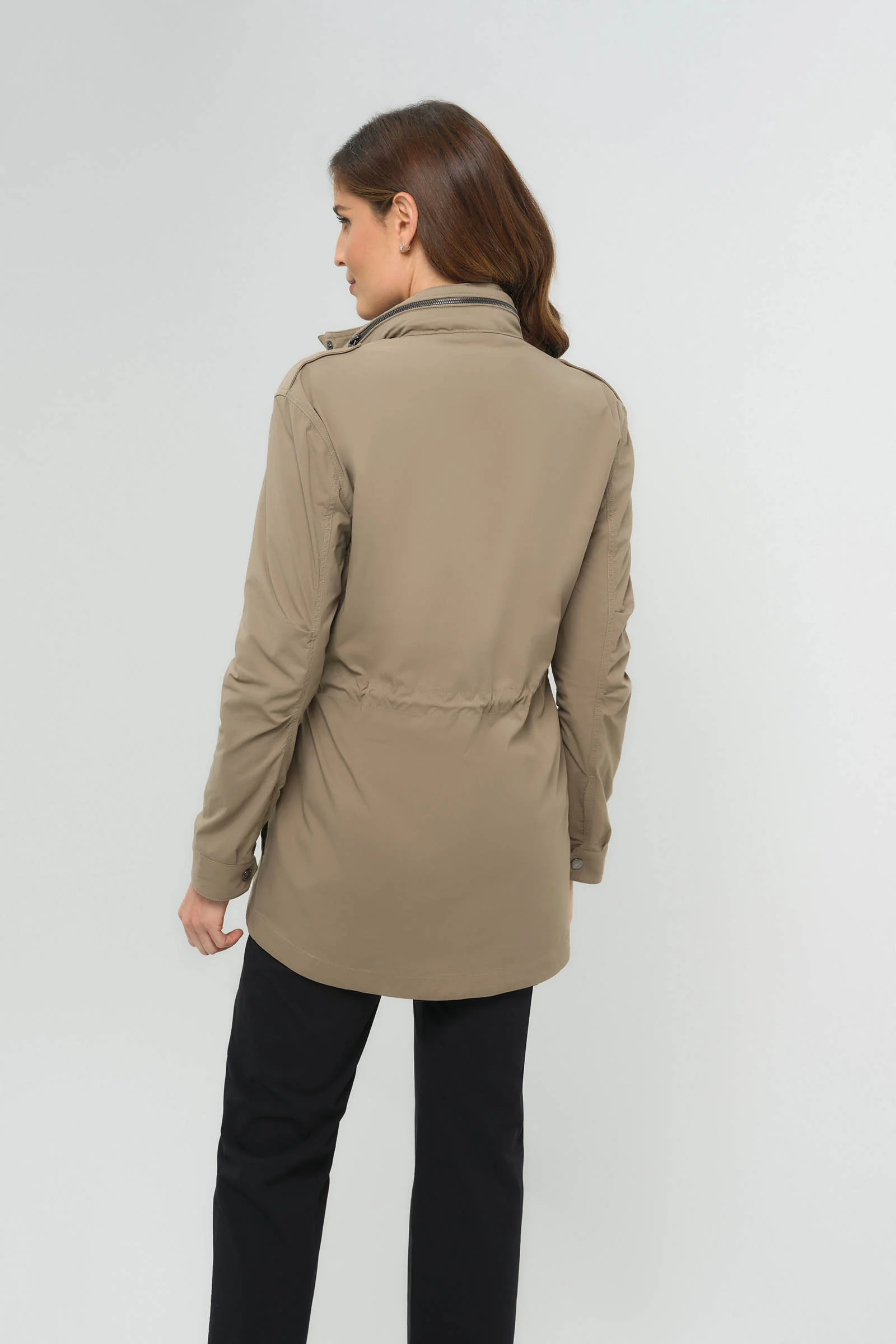 Courtney Lightweight Utility Jacket with Hood - Image 8