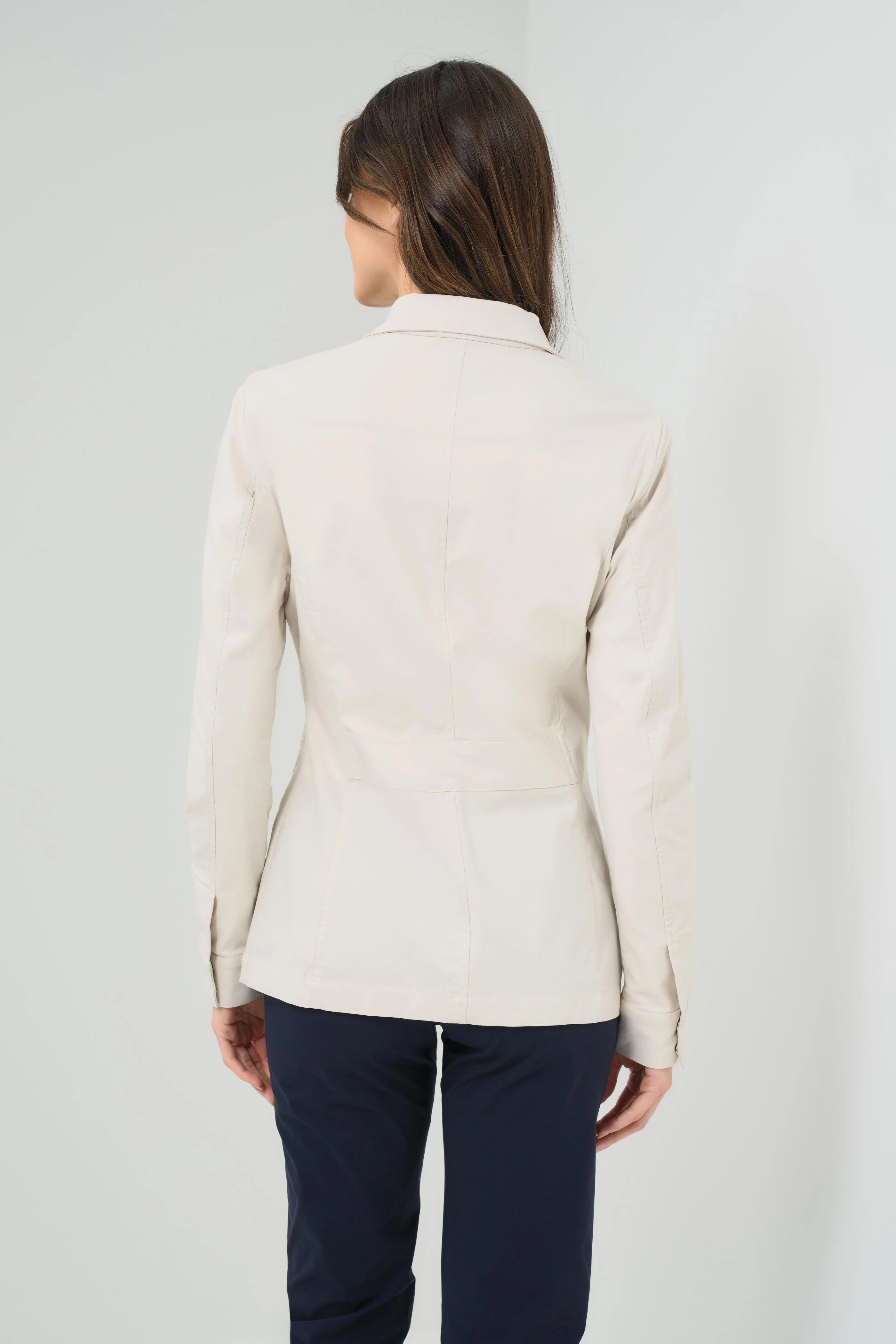 Kenya Safari Jacket in Stone - Image 4
