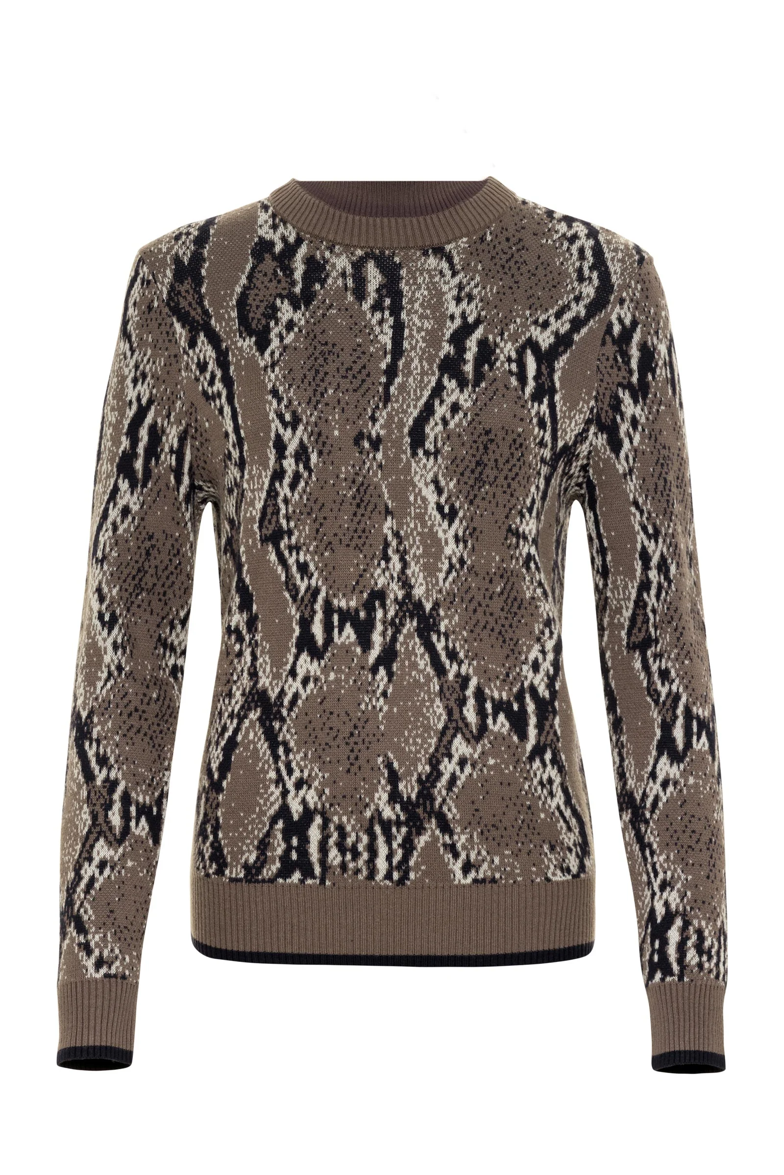 Printed Archer Removable Turtleneck Sweater - Image 8