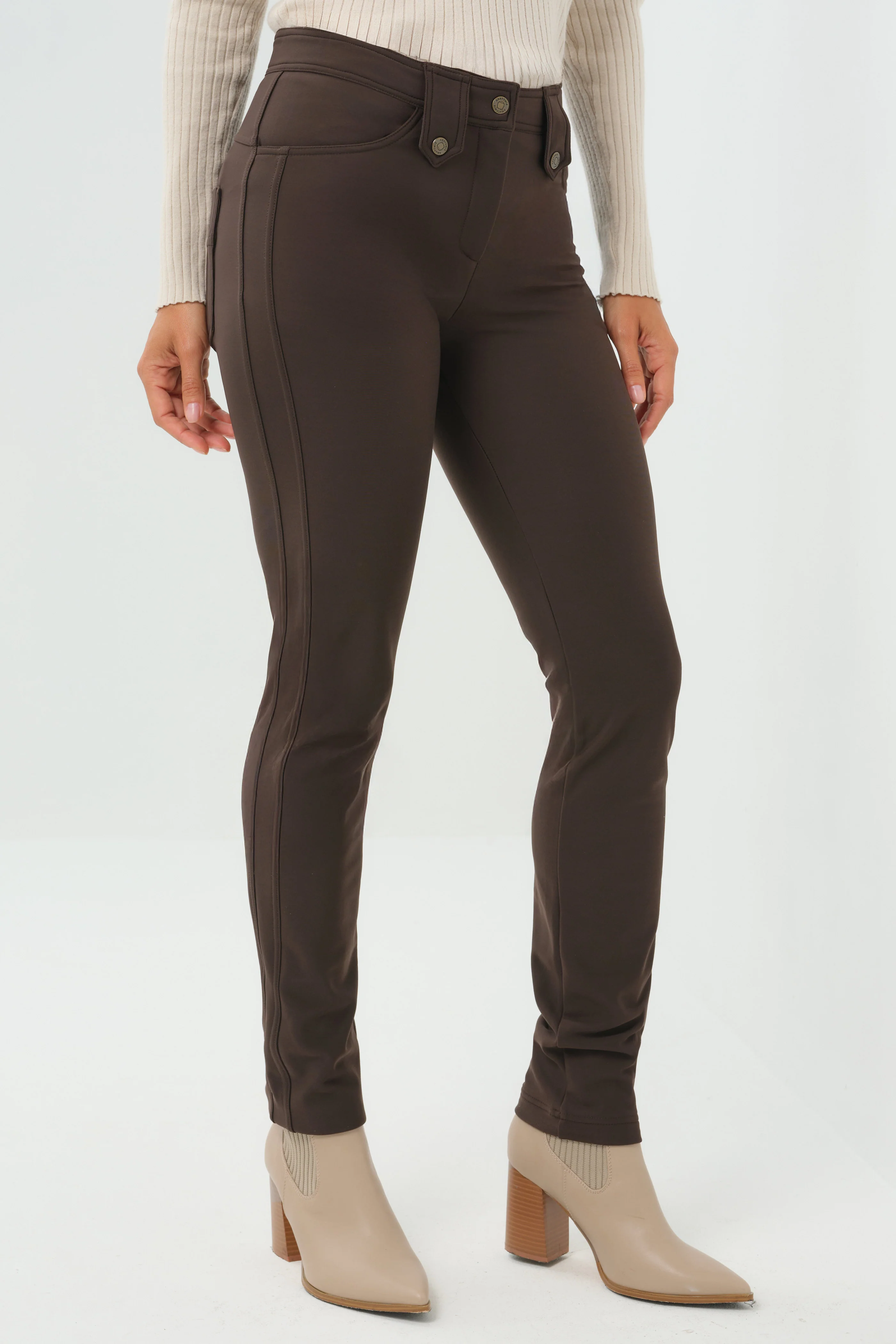Skyler Cozy Fleece-Lined Travel Pant - Image 4