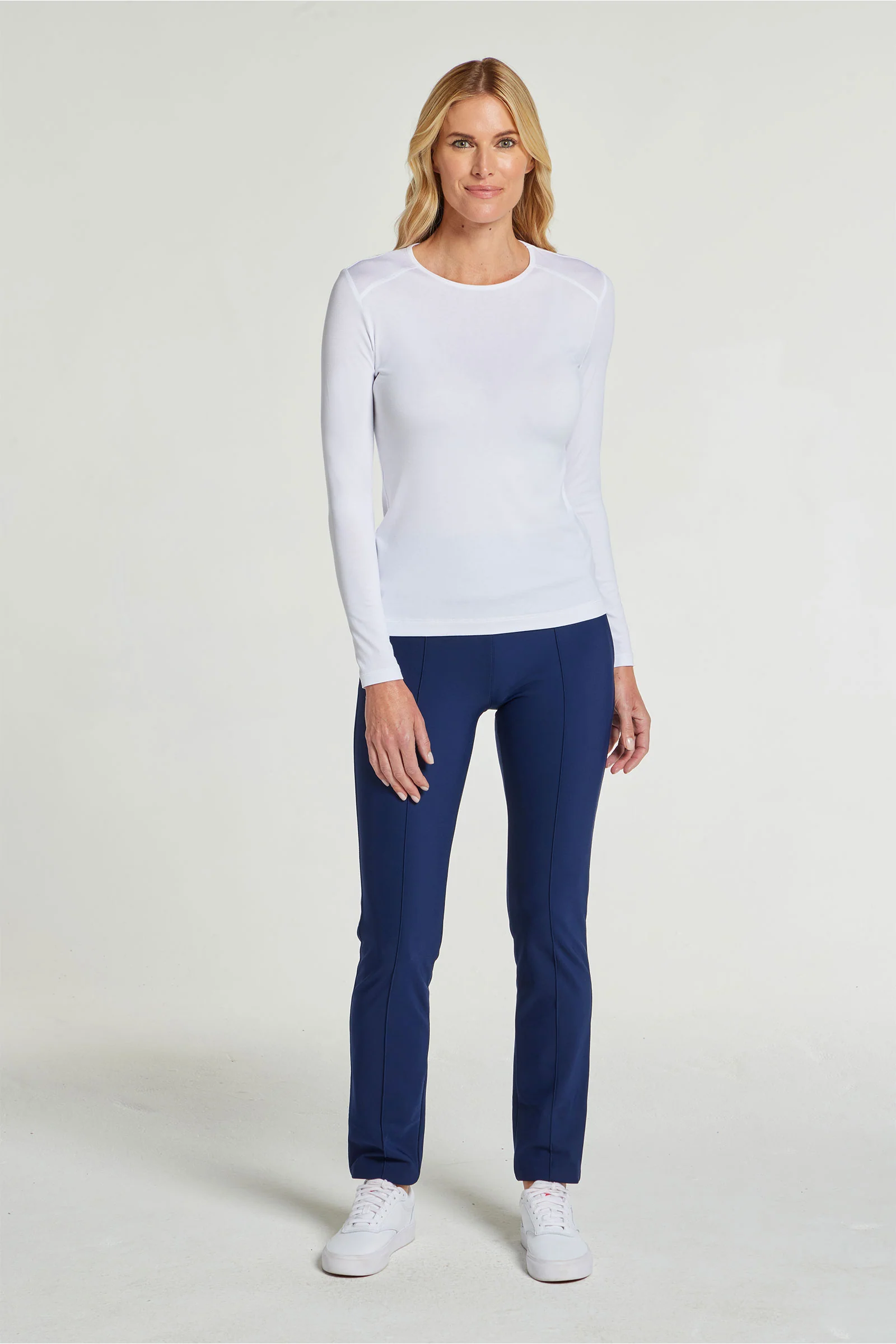 Tony Pima Cotton Long-Sleeve Top - Image 3